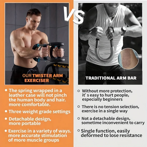Hot-selling🔥60%OFF🔥Adjustable weight bar for arm trainers, arm and torso strength training equipment, portable training device for home gyms and fitness