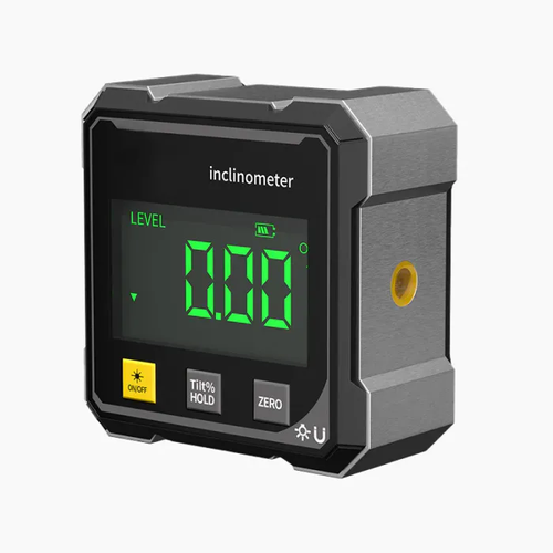 2026 New 4-Side Magnetic Digital Angle Gauge with Laser