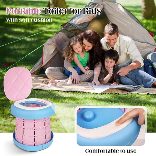 Potty Training Seat Children's Portable Collapsible Toilet