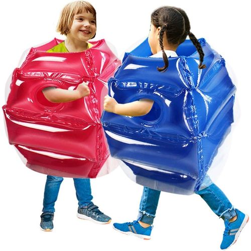 2 pc Sumo Balls for Bubble Bounce Ball Outdoor Lawn Game for Child Team Gaming Play Ages 3-12 24 inch Ideal for Outdoor Recreat