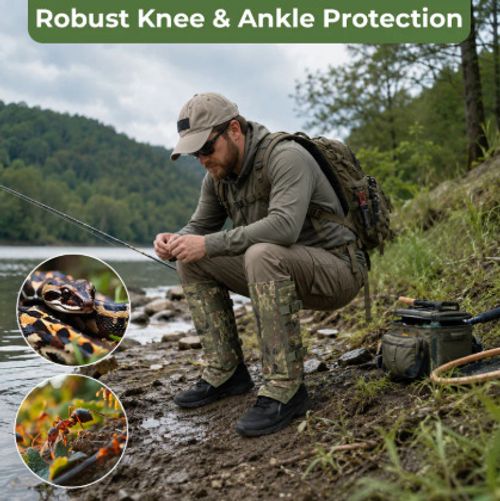 Snake bite protection leg warmers 🛡️