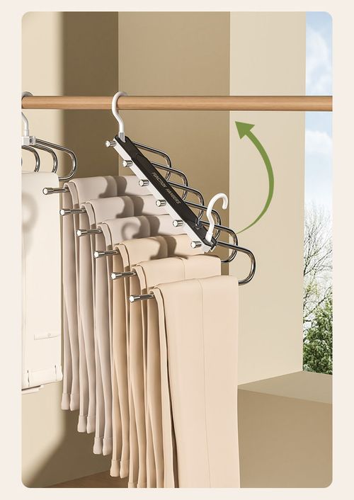 Hot Sale🔥60%OFF🔥6-Layer Foldable Trouser Rack