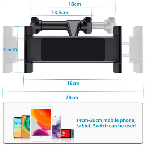 🔥2026 HOT SALE 60%OFF🔥3-in-1 Car Headrest Tablet Holde