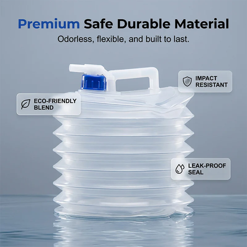 Collapsible Water Container with Spigot   15L (4.0 gal)  2PCS set