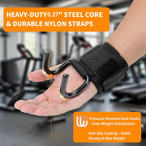 Limited-time🔥50%OFF🔥Better Form Weight Lifting Wrist Hook Straps