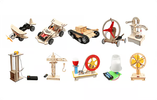 🔥Hot🛠️Sale🔥 Random 8-Pack DIY Creative Handmade Technology Toys – Styles Vary, See Images for Details