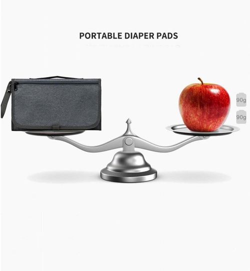 Baby Portable Changing Mats Waterproof Foldable Diaper Pad Travel Nappy Change Mat with Pockets for Home Outside