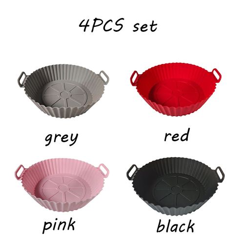 🔥Air Fryer Silicone Baking Tray🍟4PCS set
