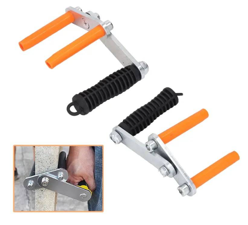 Lifting Clamp,Multi-Material Grip for Glass,Stone,Wood & Aluminum Doors or Windows - Heavy-Duty Hand Tool with Non-Slip Pads Hardware