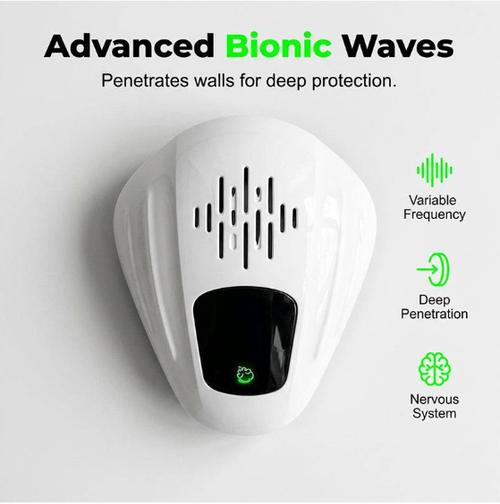 Ultrasonic rodent and mosquito repellent device – no killing required! 🚫🐭