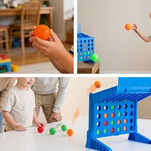 Hot Sale🔥60%OFF🔥Bounce 4-in-a-Row: The Ultimate Skill-Based Family Challenge