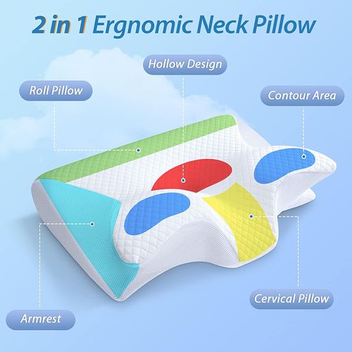 Hot Sale🔥60%OFF🔥Cervical Memory Foam Pillow for Cozy Sleep