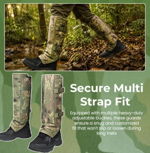 Snake bite protection leg warmers 🛡️