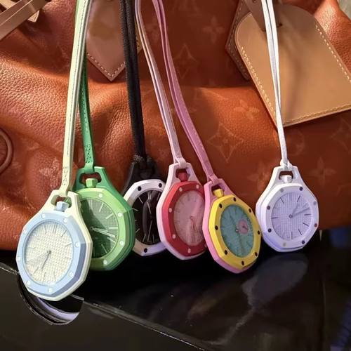 2026 New Fashion Collaboration Pocket Watch – Stylish Quartz Wristwatch, Waterproof, Leather Strap, Pendant Hanging Watch