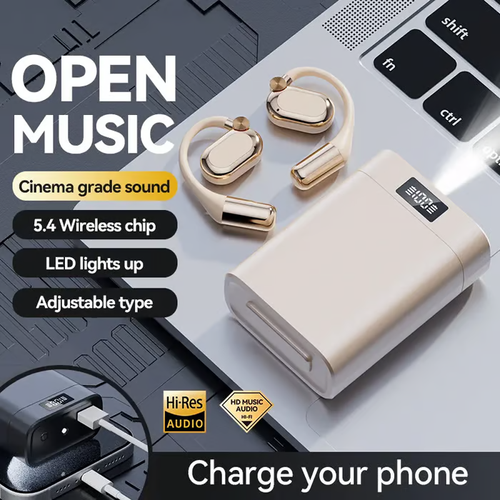 Bluetooth Earbuds with Smartphone Charging Support