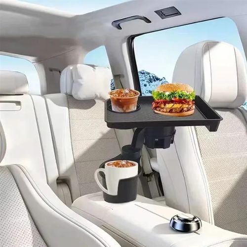 Hot Sale🔥60%OFF🔥High Quality Universal Car Cup Holder Tray - 360 ° Rotating Adjustable Dual Cup Organizer