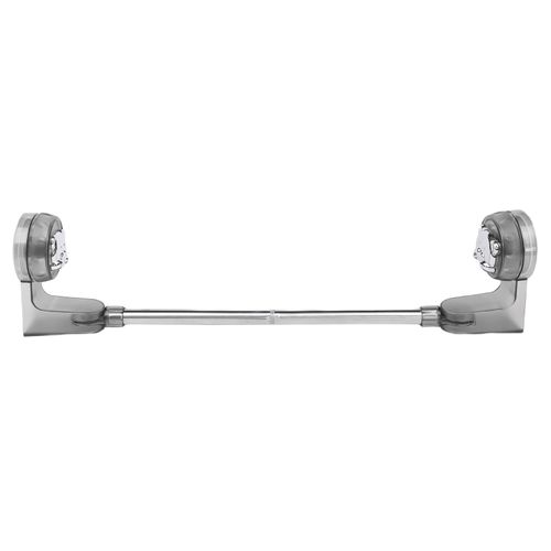 2‑Pack Suction Cup Wall Towel Rack – No Drilling, Retractable Towel Holder for Kitchen & Bathroom, Self‑adhesive Storage Shelf