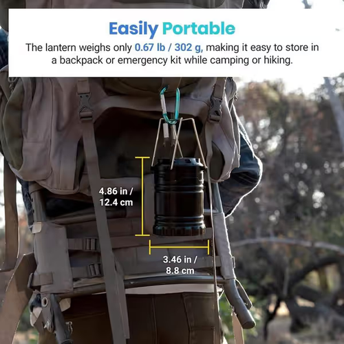 Hot Sale🔥60%OFF🔥Collapsible LED Camping Lanterns Lightweight Solar