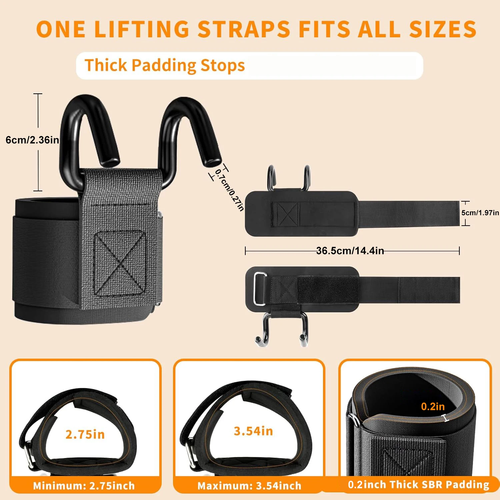 Limited-time🔥50%OFF🔥Better Form Weight Lifting Wrist Hook Straps