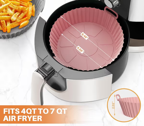 🔥Air Fryer Silicone Baking Tray🍟4PCS set