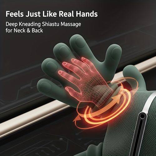 Bionic Finger Pressure Neck Massager Back and Shoulder Massager Electric Kneading Neck Deep Massage Muscle Relax