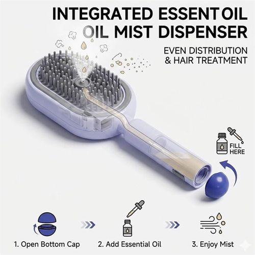 Electric Spray Air Cushion Massage Comb