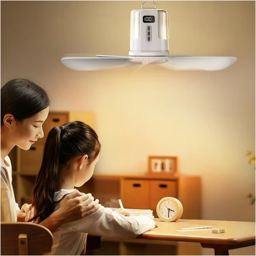 ⏰ Limited-time offer: on the rechargeable ceiling fan with LED! 🌬️✨