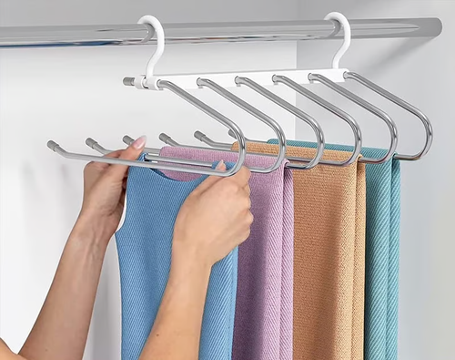Hot Sale🔥60%OFF🔥6-Layer Foldable Trouser Rack
