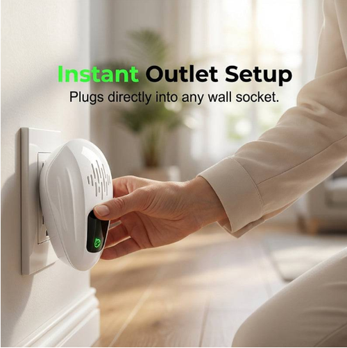Ultrasonic rodent and mosquito repellent device – no killing required! 🚫🐭