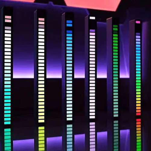 ⏰Wired Sound Activated RGB Light Bar
