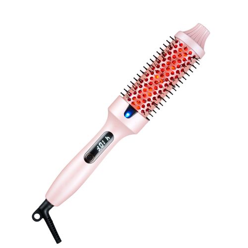 New fluffy comb straight hair comb curling iron curling iron straight curly dual-purpose inner buckle bangs curling iron curling iron