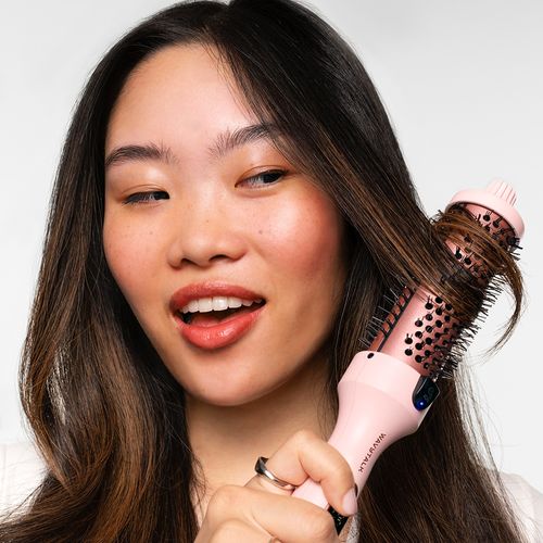 New fluffy comb straight hair comb curling iron curling iron straight curly dual-purpose inner buckle bangs curling iron curling iron