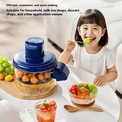 Electric grape peeling machine fully automatic household electric fruit peeler green grape peeling machine artifact