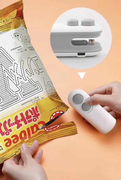 Hot selling mini sealing machine small household hand pressure sealer portable snack plastic bag heat sealing machine