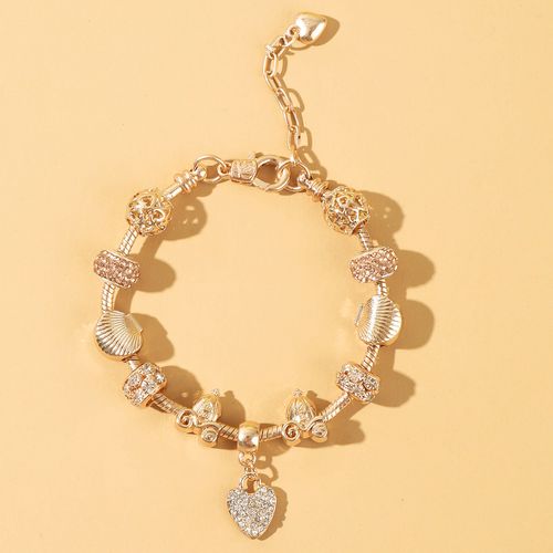 Gold versatile fashion metal bracelet