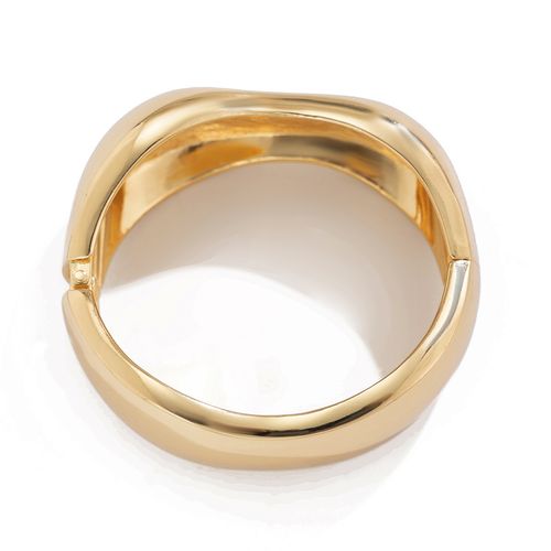 Exaggerated designer wide bangle bracelet for women fashionable chunky cuff bracelet