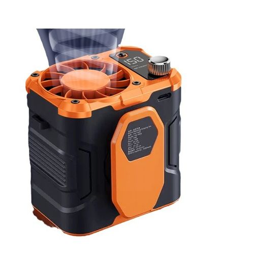 High-speed Waist-hanging Fan Portable Waist-clip Outdoor Construction Site Portable Fan to Cool Down USB Mini Neck-hanging Fan