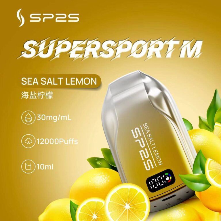 正品SP2S思博瑞 最新款sp2s一次性 拋棄式12000口 發光顯示屏 可充電電子煙 10ml超大容量