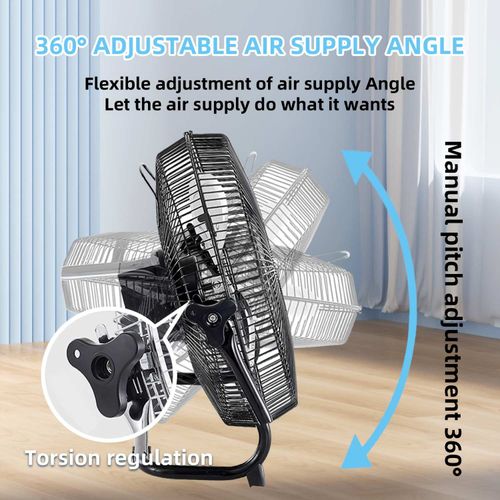Solar Floor Fan