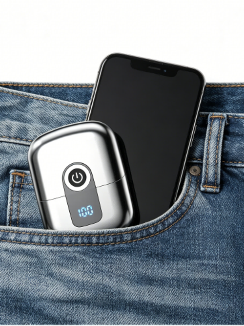 Mini Dual-Head Portable Shaver