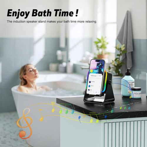 BeatPod G1 — Bluetooth Speaker with Wireless Phone Charger