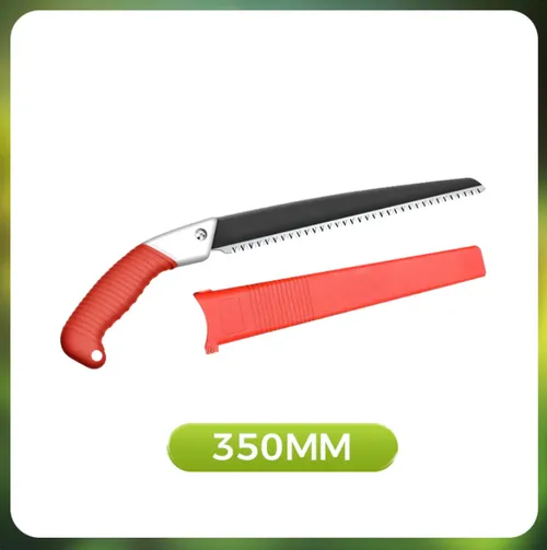 Lightweight and sharp universal pruning saw with sheath--350 mm