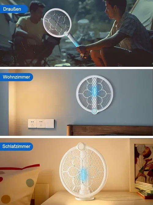 Electric Fly Swatter Racket