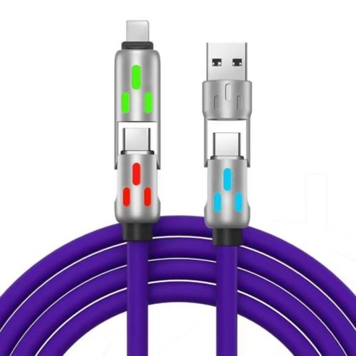 The coolest 4 in 1 LED glowing charger ever!