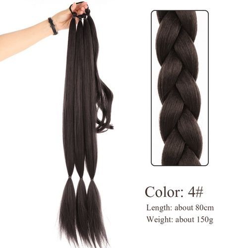 Wig, ponytail, woman's twining hair extension, ponytail braid, synthetic fake braid, boxing ponytail