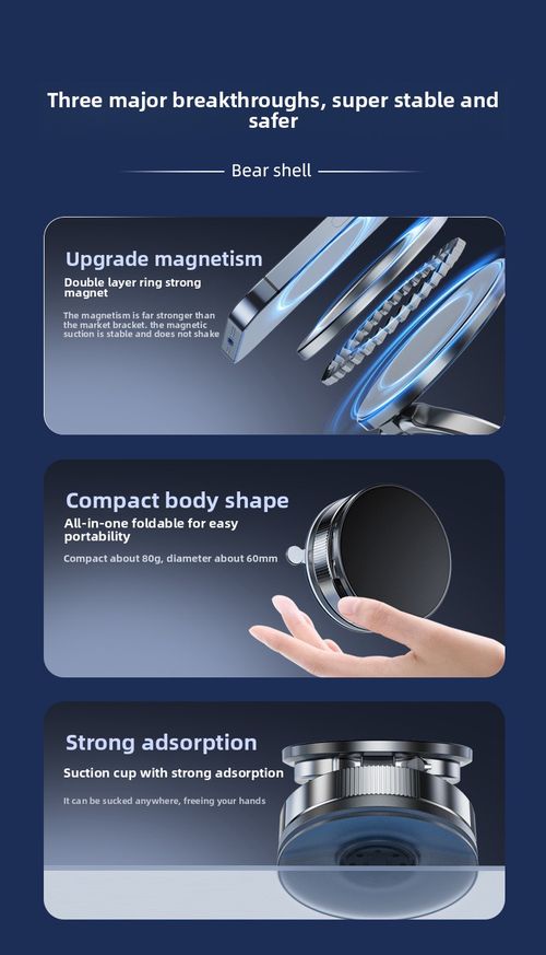 360° Rotation Sucker Magnetic Phone Holder