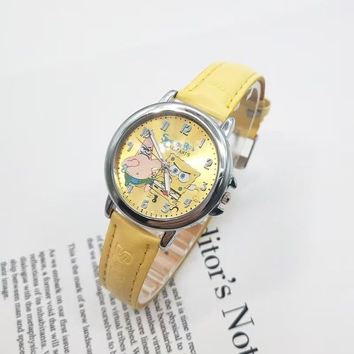 New SpongeBob SquarePants Korean version waterproof gift watch