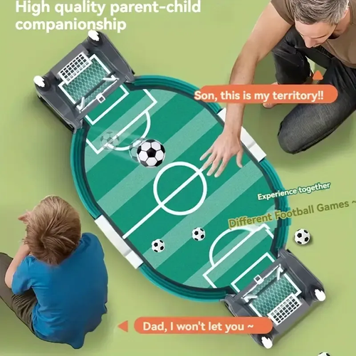 🔥Hot sale🔥 Table football parent-child set⚽️⚽️: Fun sports + educational growth, play to develop a smart brain! (Free 4 footballs)