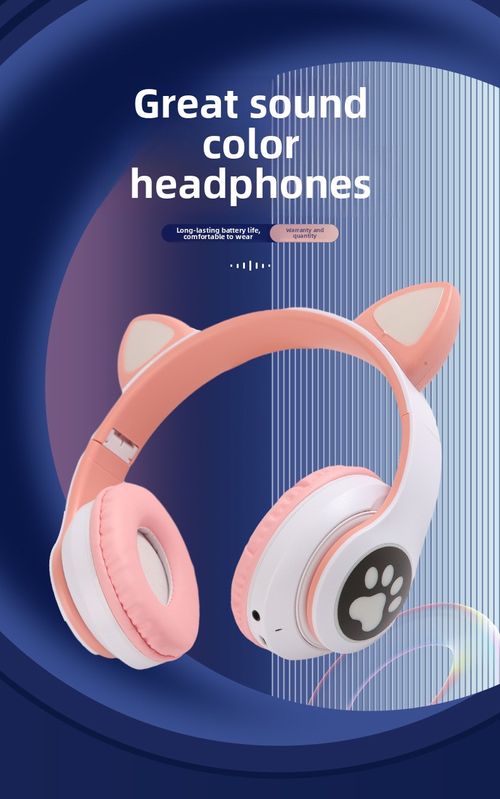 STN-28 High Appearance Level Cat Ear Bluetooth Headphones