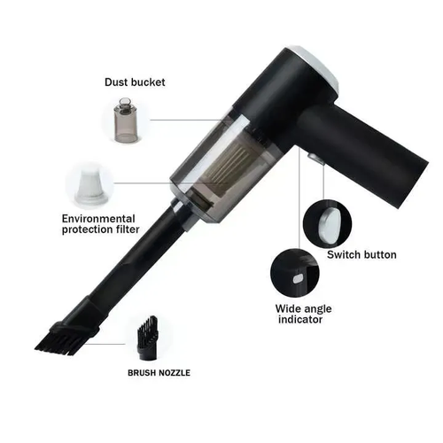 New Cordless Handheld Auto Vacuum Home & Car Dual Use Wholesale Dry Vacuum Cleaner 6000Pa Wireless Car Vacuum Clean